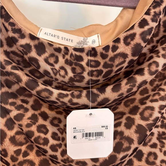 NWT Altar’d State Marta Mesh Maxi Dress – XS - Picture 4 of 5